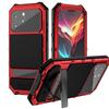 Metal Phone Case With Kickstand IPhone 15 Pro 16 Plus 17 Max 18 Shockproof Full Cover Magnetic Support