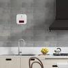Digital Carbon Monoxide Alarm Detector Battery Powered CO Leak Detector Sound Light Warning Mini CO Sensor for Home Kitchen