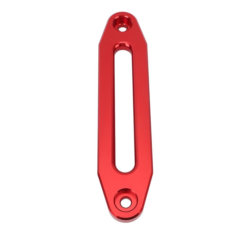 11.6in Winch Rope Cable Guide Aluminium Alloy 12000 Lbs Towing Winch Fair s for Synthetic Winch Rope Cable Guide Red