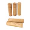 5pcs 12cm Length Travel Bamboo Tea Canister Tea Storage Container Jar for Coffee Beans Nuts 2pcs Bamboo Type 3pcs Blank