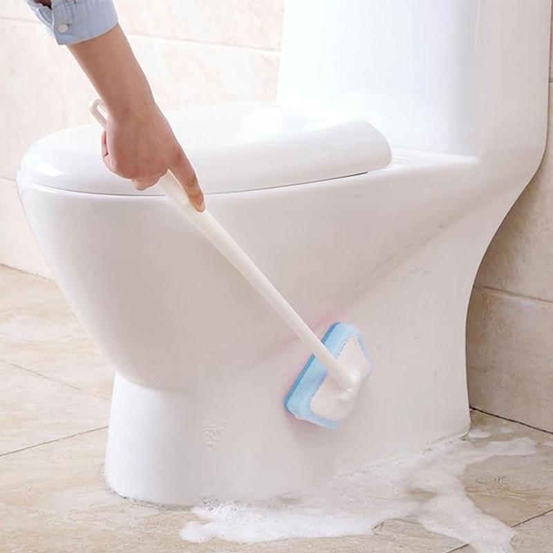 7pcs Shower Cleaning Brush Bathtub Brush, Wall Tile Brush Replaceable Heads Window Glass Cleaning Brush, Detachable