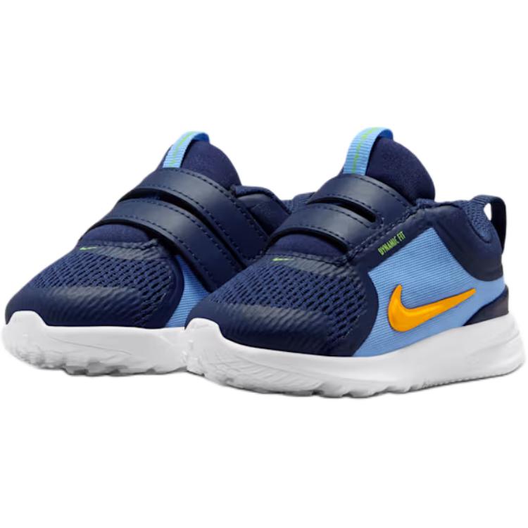 Nike Star Runner 5 Comfortable Lightweight Breathable Low-Top Walking Shoes Baby Shoes Midnight-Blue HF7006-403