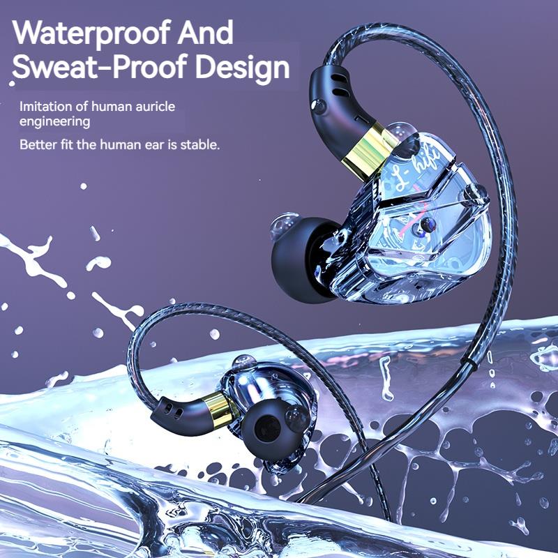 50H Play Time Wireless Headphones Stereo Surround Sound ENC Bluetooth Earphone Neckband Earbuds Waterproof Sports Gamer Headsets