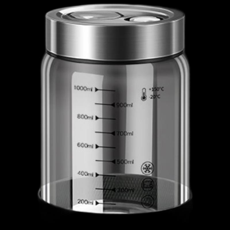 1000ML Glas Kühlschrank Einmachglas