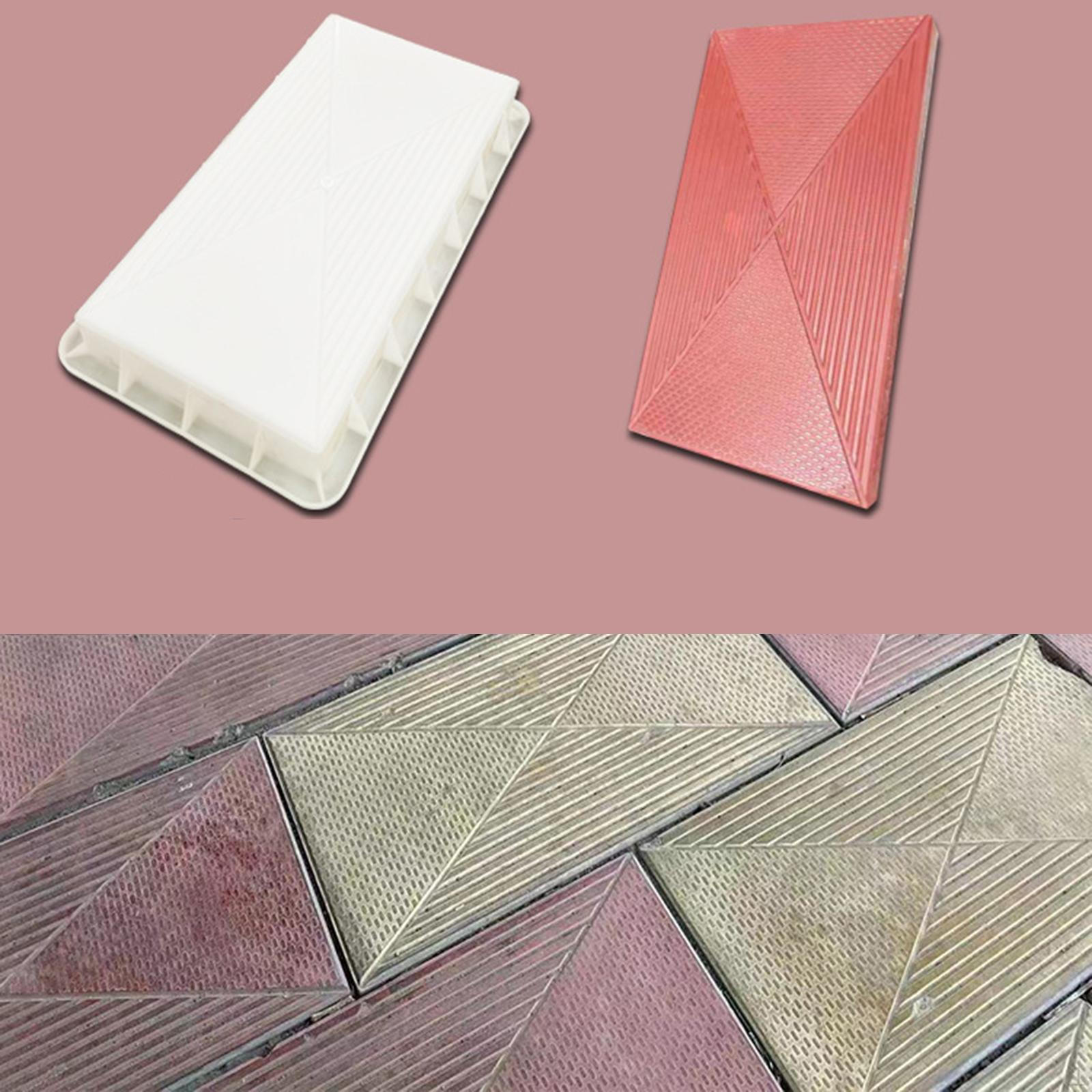 

Инструмент для изготовления бетонного кирпича Цементный декоративный прямоугольный Садовый тротуарный формирователь для дорожки