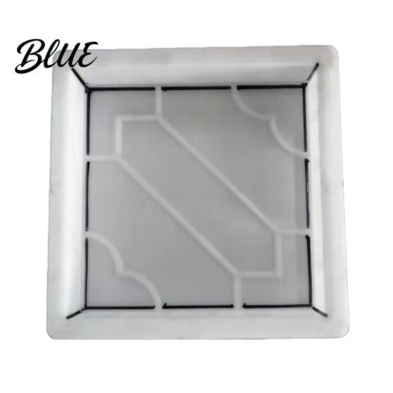 Stampo per Piastrelle Decorative da Esterno Stampo per Pietre da Giardino Riutilizzabile Stampo per Pavimentazione in Calcestruzzo per Sentieri Fai-da-te Stampo per Pavimentazione in Cemento per Sentieri nel Cortile