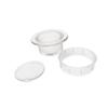 Porch Outdoor Furniture Accessory PVC Umbrella Hole Ring Plug Cap Assembly for Patio Table Parasol Parts