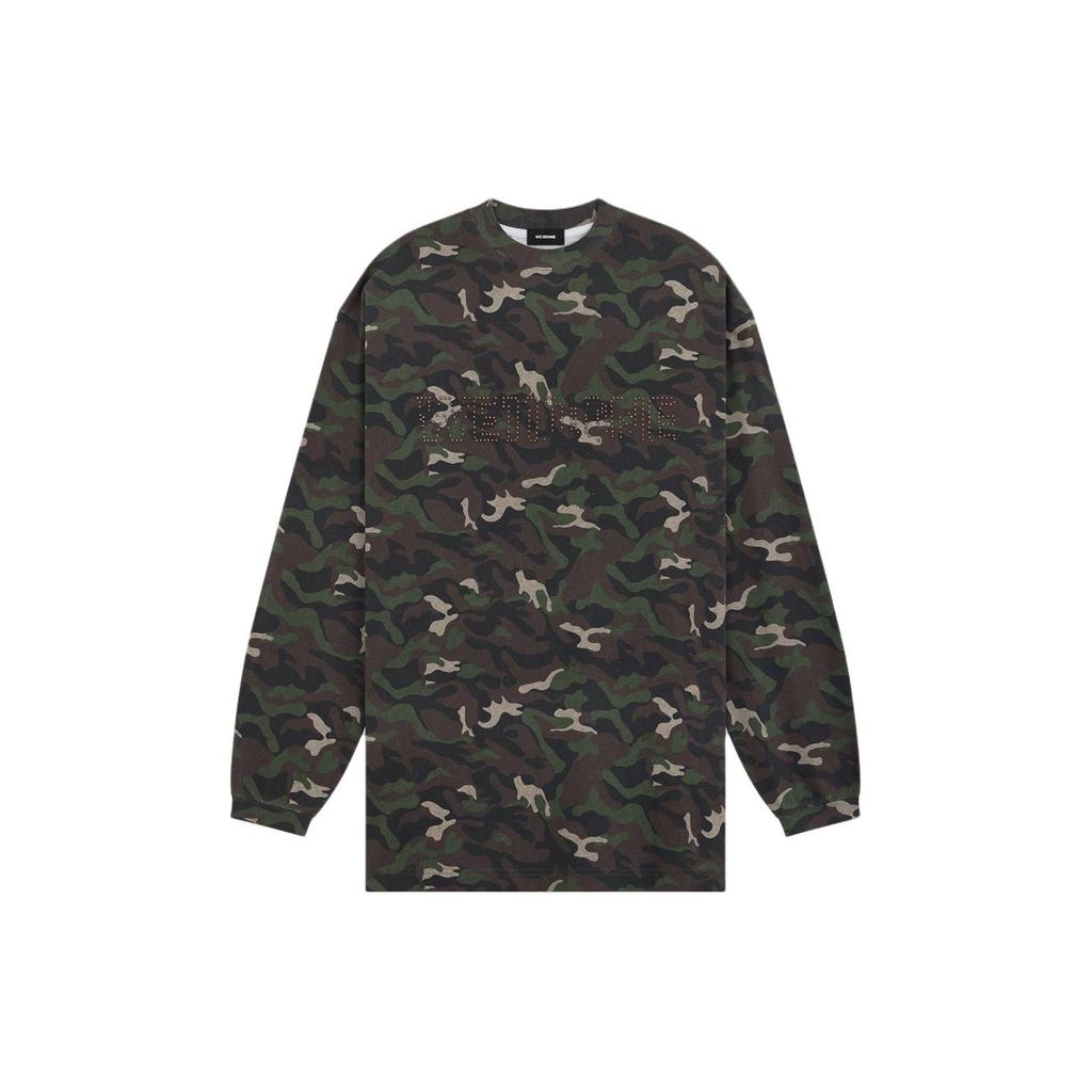 WE11DONE SS24 T Shirt Unisex Khaki WD-TT0-24-792-U-KK