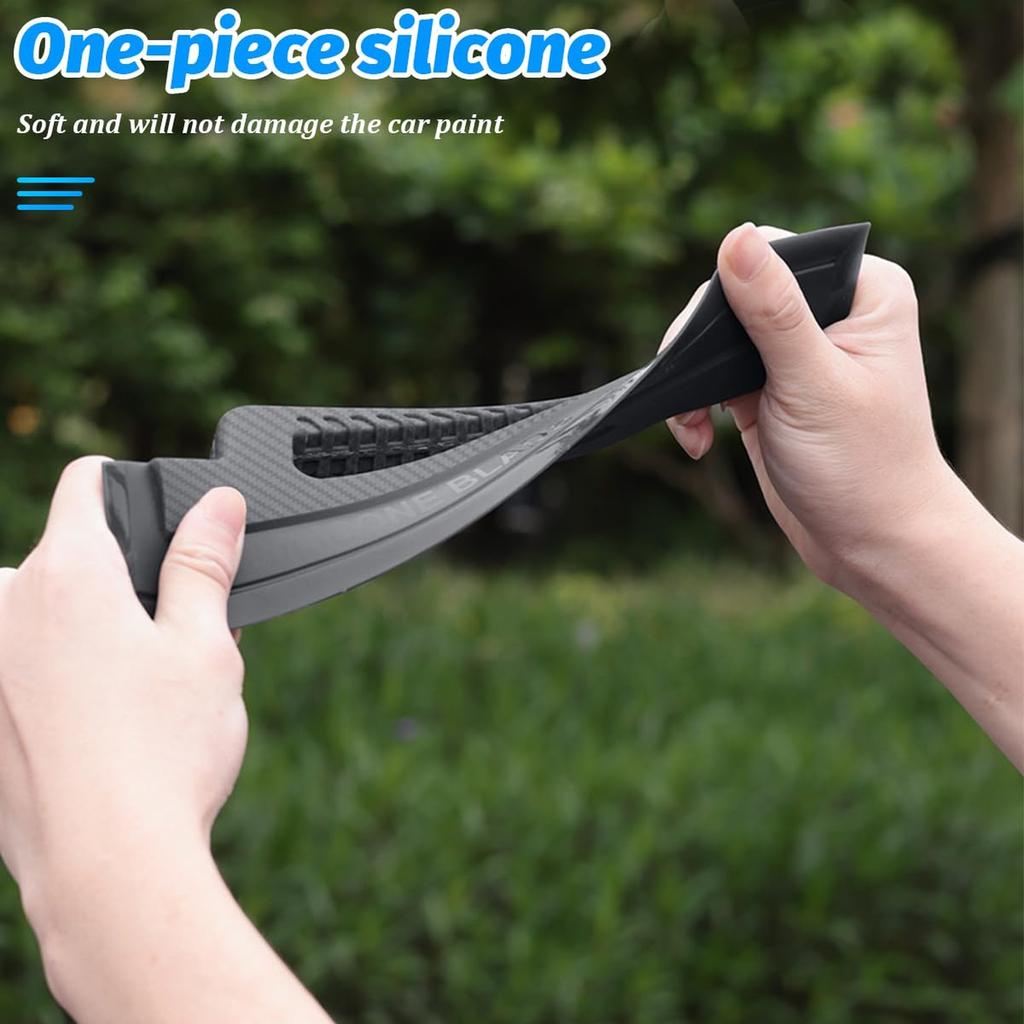 Silicone Blade Car Care Products Water Wiper Flexible Handle for Vehicle Surface Drying and Cleaning Tool
