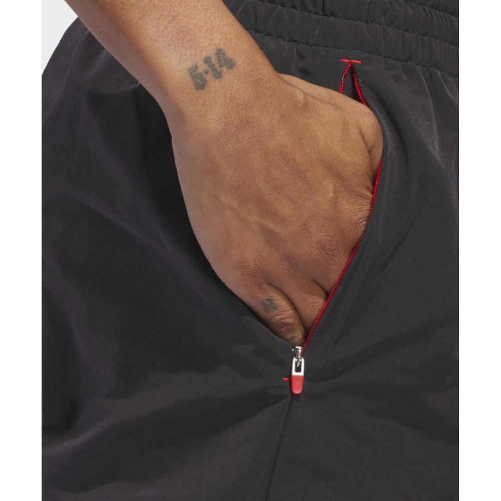 Adidas Basketball Woven Snap Pants   Black Iw5639