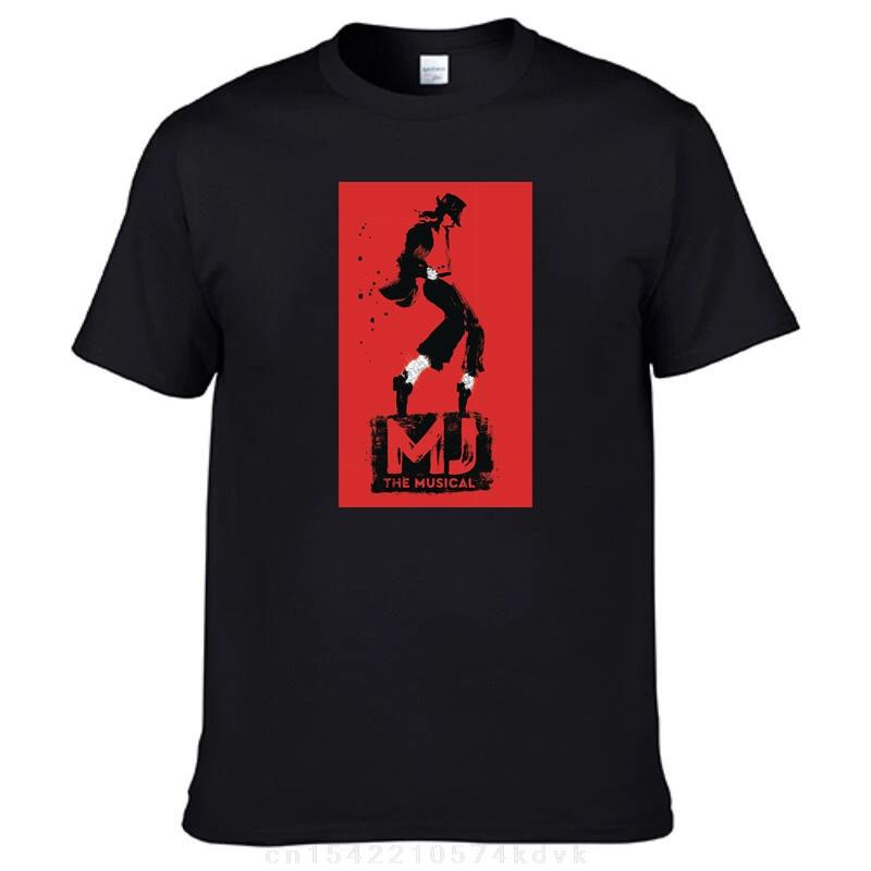Mj Das Musical Überraschung T-Shirt Souvenir-Shirts Konzert-T-Shirt Sweatshirt Lang- oder Kurzarm L red