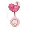 Cartoon Retractable Watch Brooch PVC Doctor Badge Reel Creativity Nurse Pocket Watches  Gift