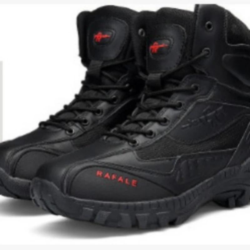 

Men s Outdoor Hiking Boots, Desert Top Tactical Boots, Special Forces Hiking Boots, Anti Slip and Warm Work Boots 39
