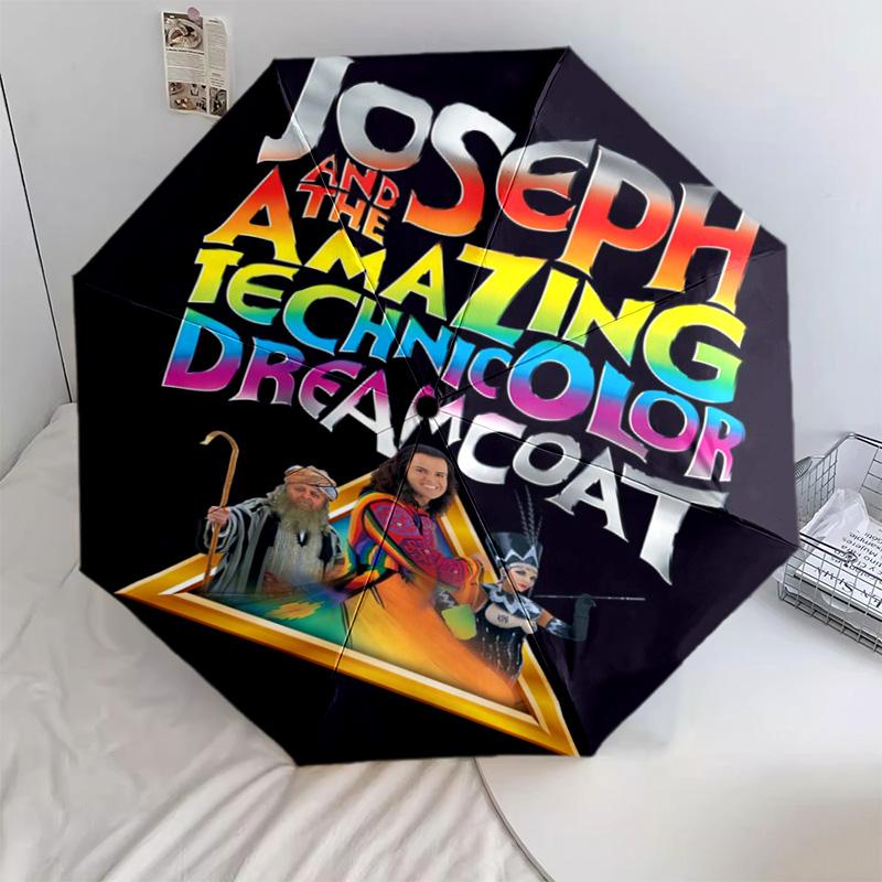 

1 PC Automatic Folding Umbrella - Cartoon Pattern, Portable & Foldable Design with 31 Ribs, Christmas Birthday Gifts