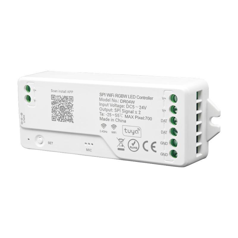SPI Graffiti DR04W RGBW Controller with WiFi & Bluetooth for Customizable Lighting Effects