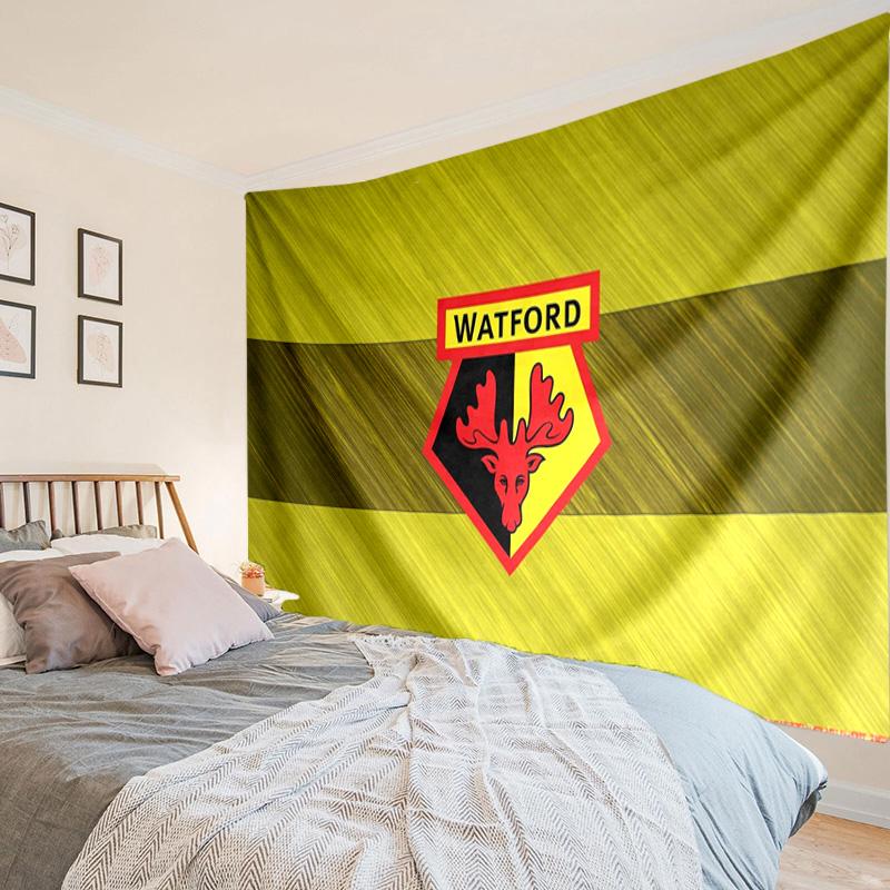 Watford Crest Design Tapestry, Unique Design Tapestry, Wall Decor for Bedroom,Livingroom, Playroom,Heartwarming Fan Holiday Gifts