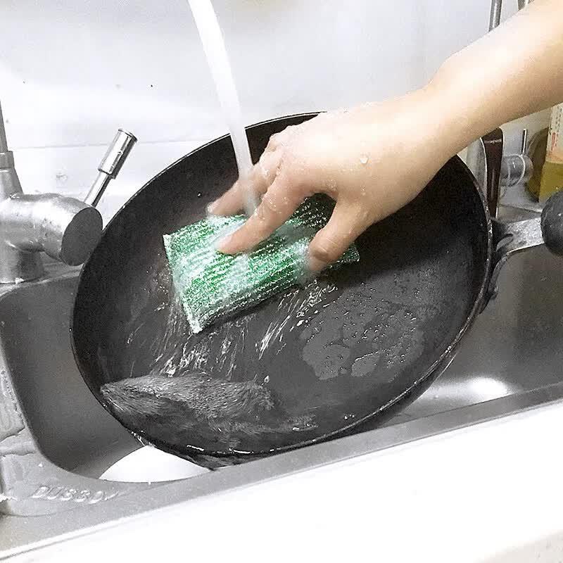 Miaojie Striped Sponge Scouring Pads