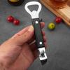 New Stainless Steel Manual Bottle Opener Double End Beer Can Opener Small Bar Speed Opener for Bartenders Camping Home Kitchen