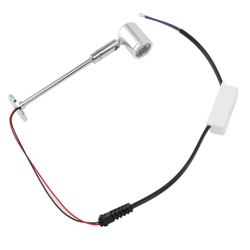 LED Spotlight Jewelry Showcases Display Lighting Fixture Standing Up Cabinet Spotlight Light for Indoor Display Cabinet Accent Electroplated Aluminum