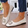 Fashion Women Flats Shoes Wear-resistant Simple Loafers Square Toe Comfortable Sneakers Women Spring Autumn Casual Fashion Shoes Women