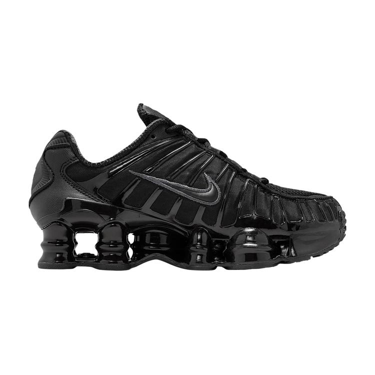 Nike Shox TL GS Black Kids Sneakers Metallic-Hematite Max-Orange IO4645-001