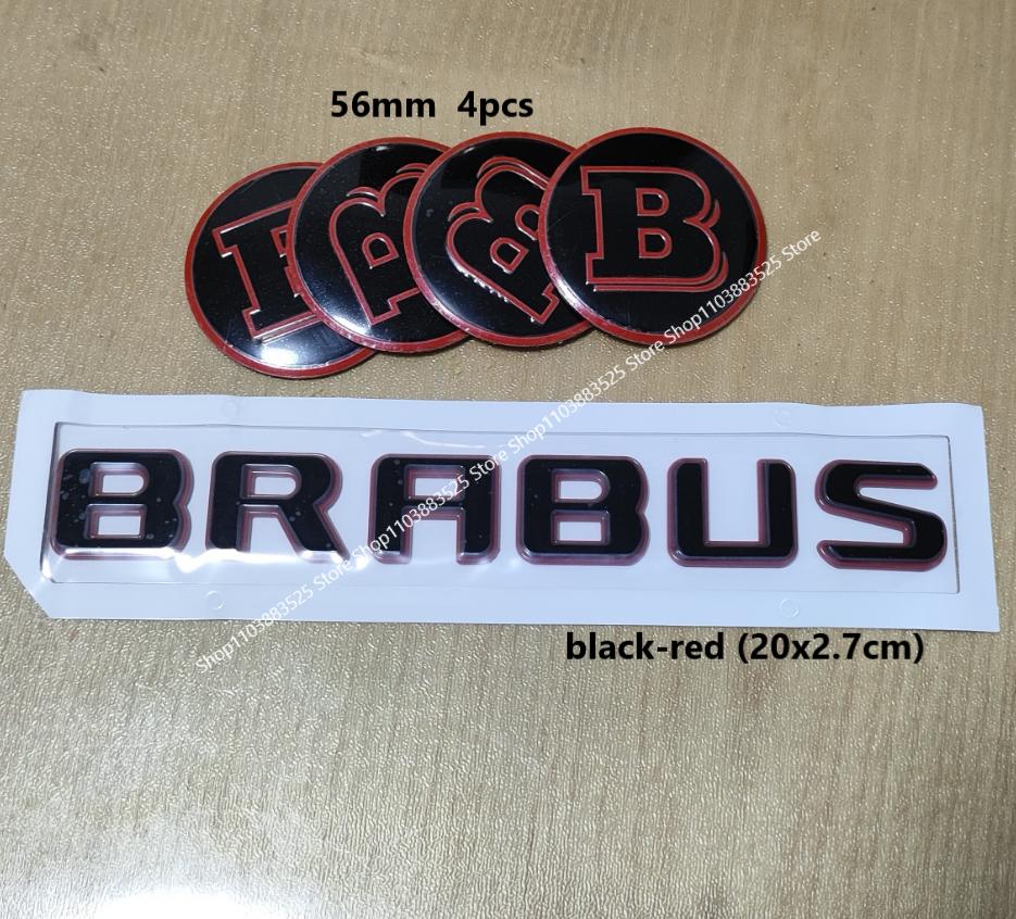 4Pcs Modified wheel hubcap B logo Emblem Badge sticker for W464 G63 G65 W463 G500 G350 W213 W204 W205 W253 W210 W211 W220