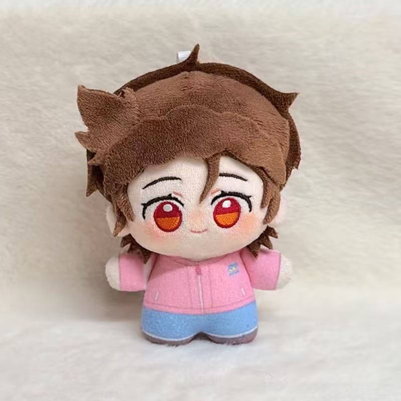Medalist Chibi Boy Girl Figure Plush Toy Soft Short Fluffy Fabric Stuffed Doll Multiple Hairstyle Character Merchandise Bag