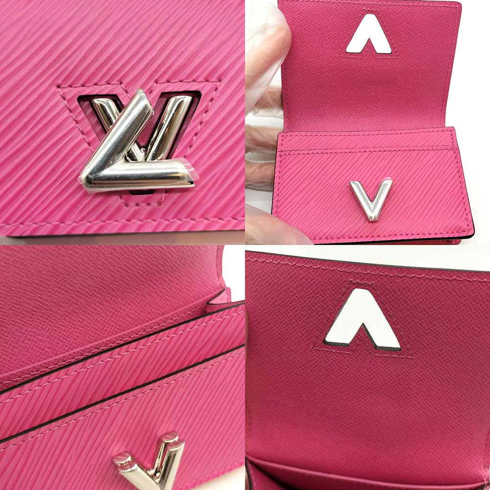 Used LOUIS VUITTON EpiCard Case Epi Leather Women