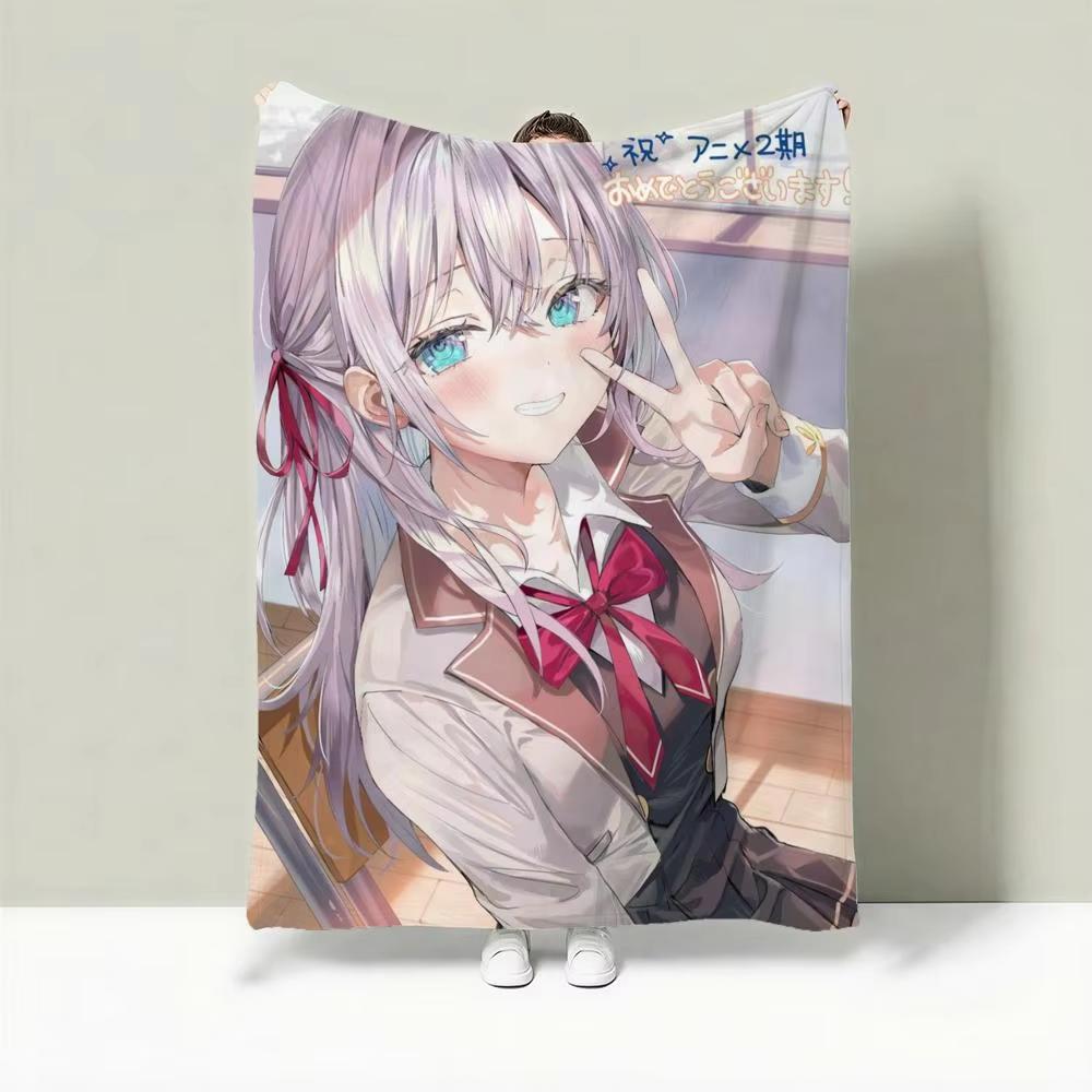 Cute Anime Character Polyester Tapestry With Free Hanging Accessories Wall Hanging Decor For Bedroom Dorm Friend Holiday Gift