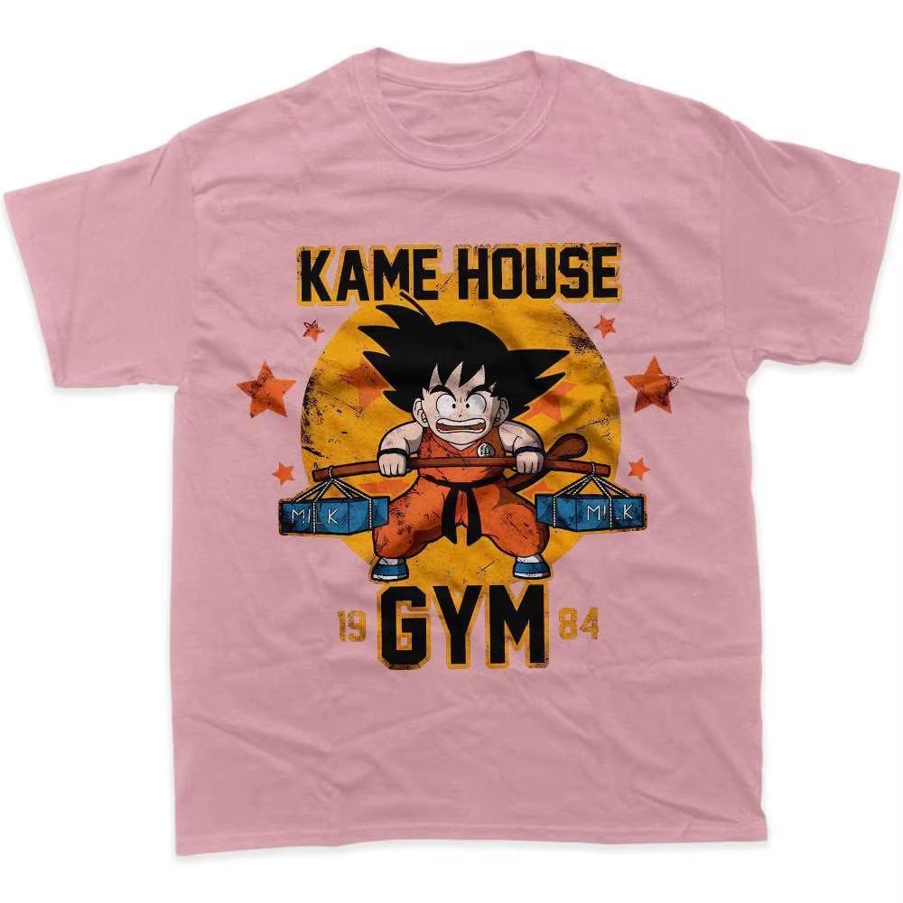 Dragon Ball Z Son Goku Anime Graphic Tee for Fans Unisex s 2026 Summer Fashion Street Casual Y2K Top Streetwear Clothing 4XL