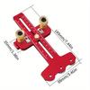 Woodworking Thin Rips Table Sawer Jig Guide Tool for Router or Band Sawer Cutting Wood/Ripping Chair Slates, Cabinet