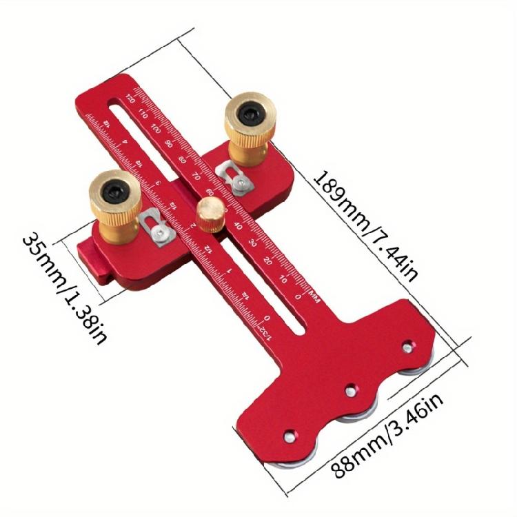 Woodworking Thin Rips Table Sawer Jig Guide Tool for Router or Band Sawer Cutting Wood/Ripping Chair Slates, Cabinet