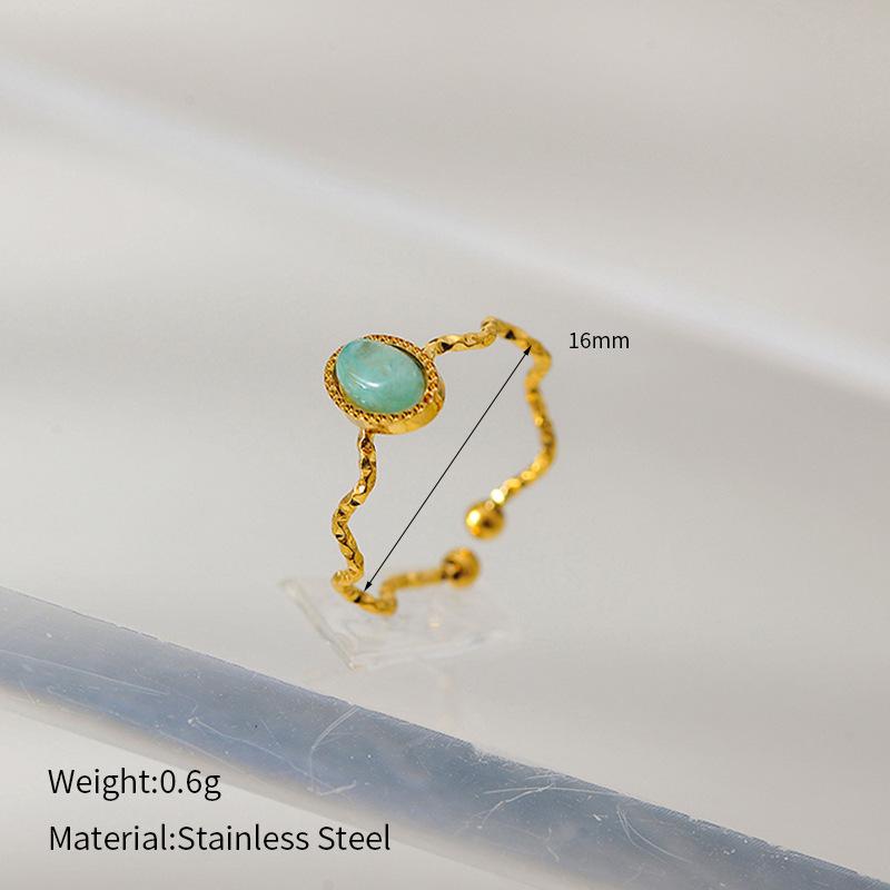 Simple And Luxurious Open Ring For Women Fashion High-End Sense Jewelry Accessory