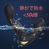 Anal Vibrator Remote Wireless Remote Control Anal Vibrator Prostate Male Piston 10 Dynamic Frequency Conversion Double Motor Strong Vibration Anal USB