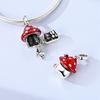 Charms 925 Silver Charms Sunflowers Mushroom Ros Beads Pendant Jewelry Fit Originals 925 Bracelet DIY Woman Gift