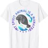 My Spirit Animal Is A Unisexatee Graphic T Shirt Breathable Crew Neck Short Sleeve Tee for Unisex
