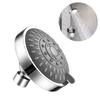 Shower Head 5 Mode Adjustable Stainless Steel G1/2 Bath Nozzle for Bathroom Toilet