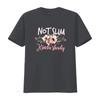 Not Slim Kinda Shady Flowers Birthday Motivation T Shirt vintage Washed graphic homme Stylish streetwear Soft Stretched