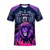 Ανδρική Μόδα 3D Τυπωμένο Ανδρικό T-Shirt Στρογγυλή Λαιμόκοψη Κοντομάνικο Μοντέρνο Street Wear
