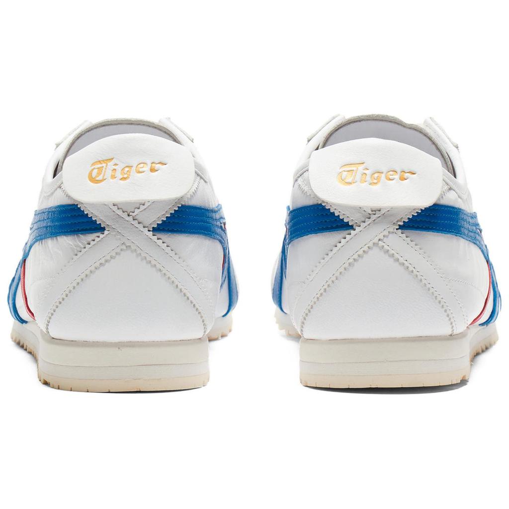 ONITSUKA TIGER Mexico 66 Leather Comfortable Everyday Non-Slip Breathable Lightweight Low-Top Casual Shoes Unisex Sneakers White 1183A872-112