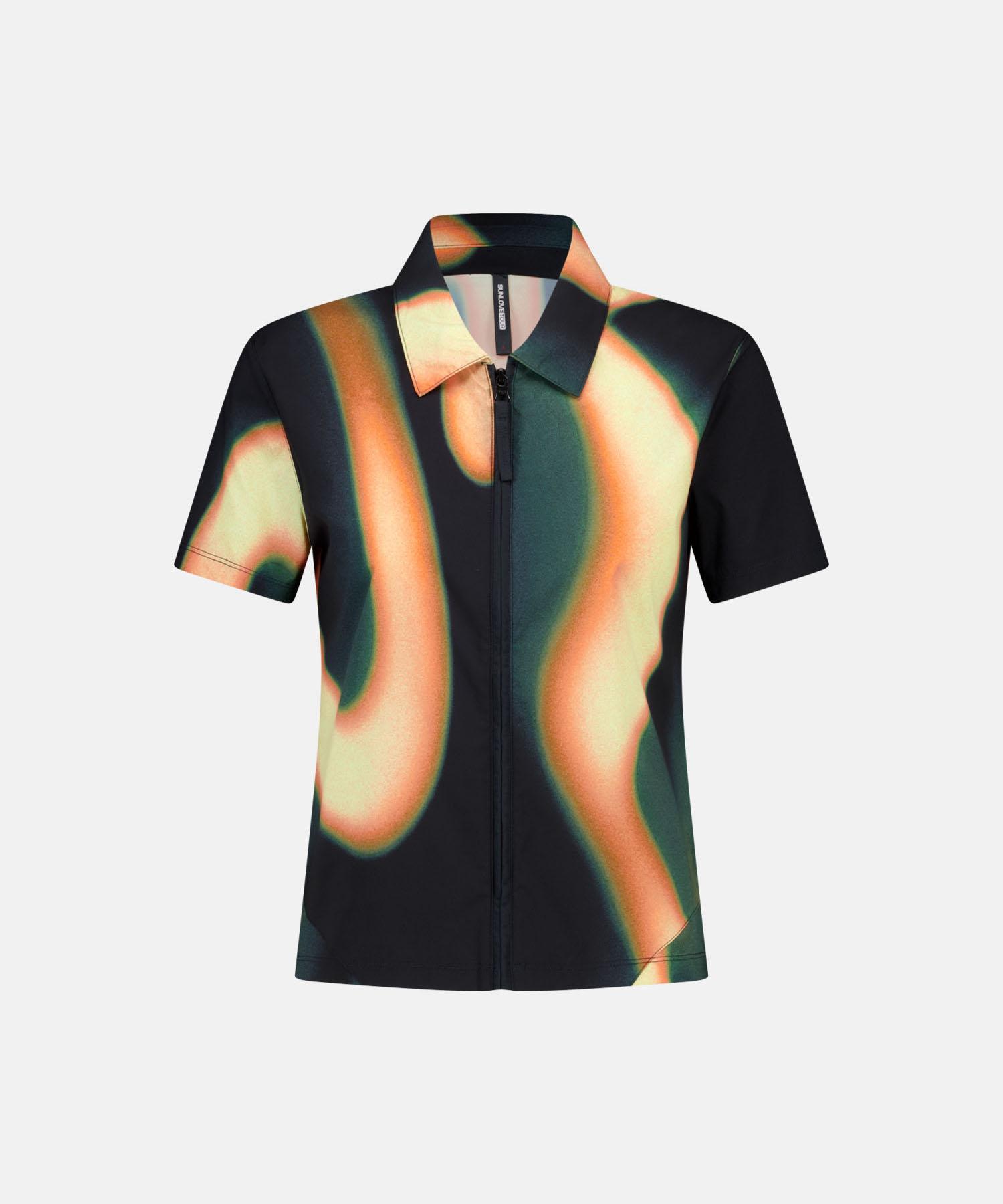 Sun Love W Toray® Aero Zip Shirt Black M