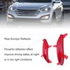 2PCS Red Rear Bumper Reflector Strip Cover for Santa Fe Sport 2013-2016 for Santa Fe Sport 2013-2016