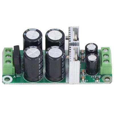 Placă de filtru Redresor pozitiv negativ Amplificator operațional Regulator de tensiune de putere dublă 12V 470uF
