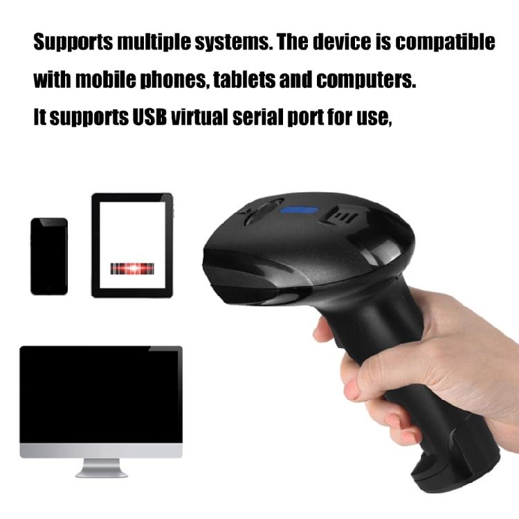 Corded Barcode Scanner Corded Handheld Barcode Reader for Smartphone Reader Recognition Scanner Accessories