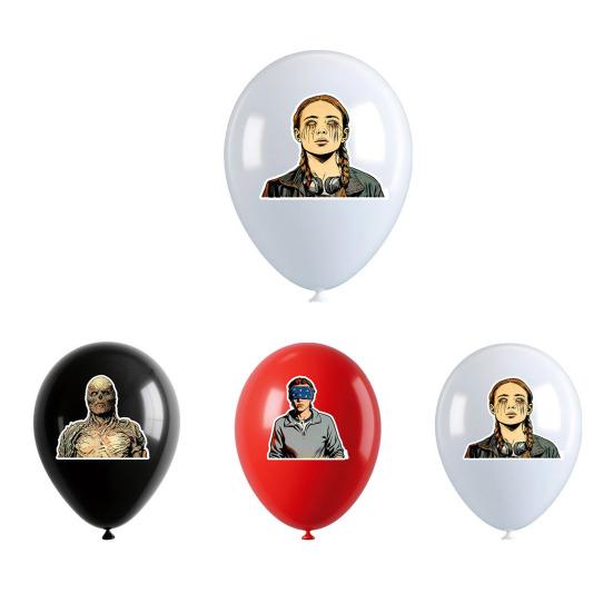 Alles Gute zum Geburtstag Dekorationsset Enthält Einweg-Pappteller Servietten Becher Tischdecke Banner Anime-Themen-Partyzubehör für Kinder Fans