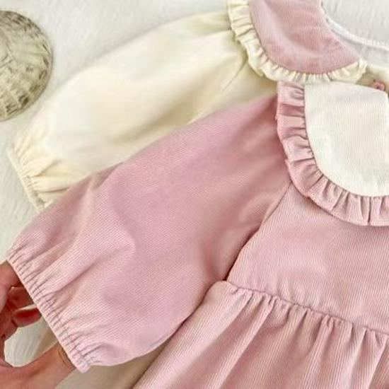 Autumn Baby Girl Bunny Ears Romper - Cute, Fashionable, Comfortable Onesie
