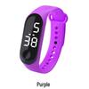 Waterproof LED Touch Control Casual Sports Watch for Students and Couples