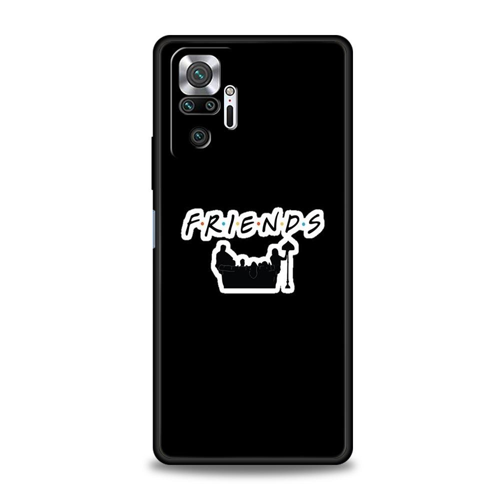 Friends Phone Case Cover for Redmi 14C 10C Note 15 14 13 12 10 11 K40 Pro Plus 5G Shockproof Soft TPU Shell Fundas Capas Bags