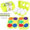 50 Style Matching Smart Eggs: Educational Toys for Early Childhood Cognitive Development