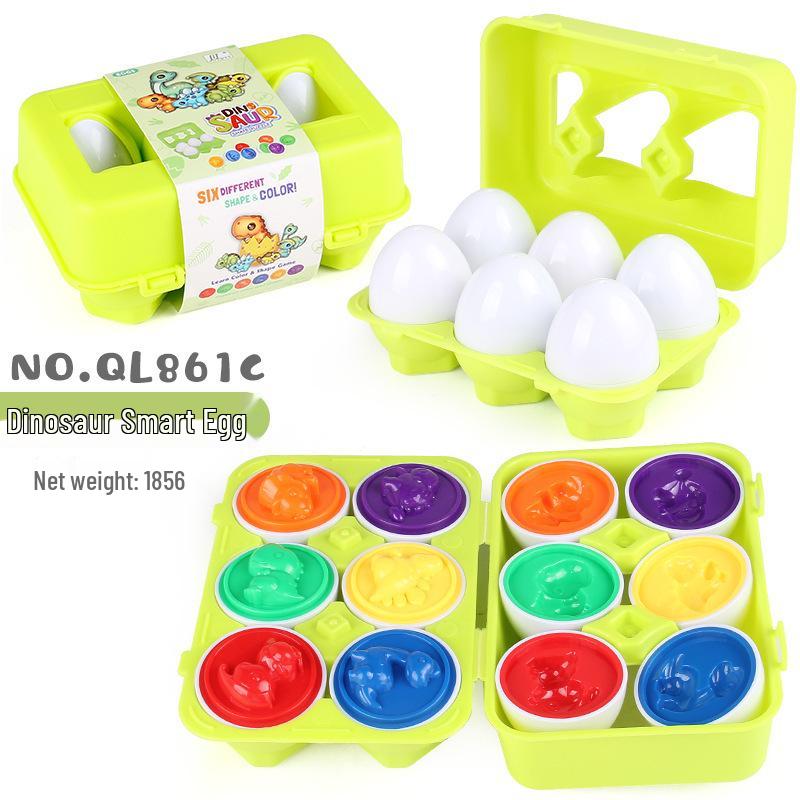 50 Style Matching Smart Eggs: Educational Toys for Early Childhood Cognitive Development